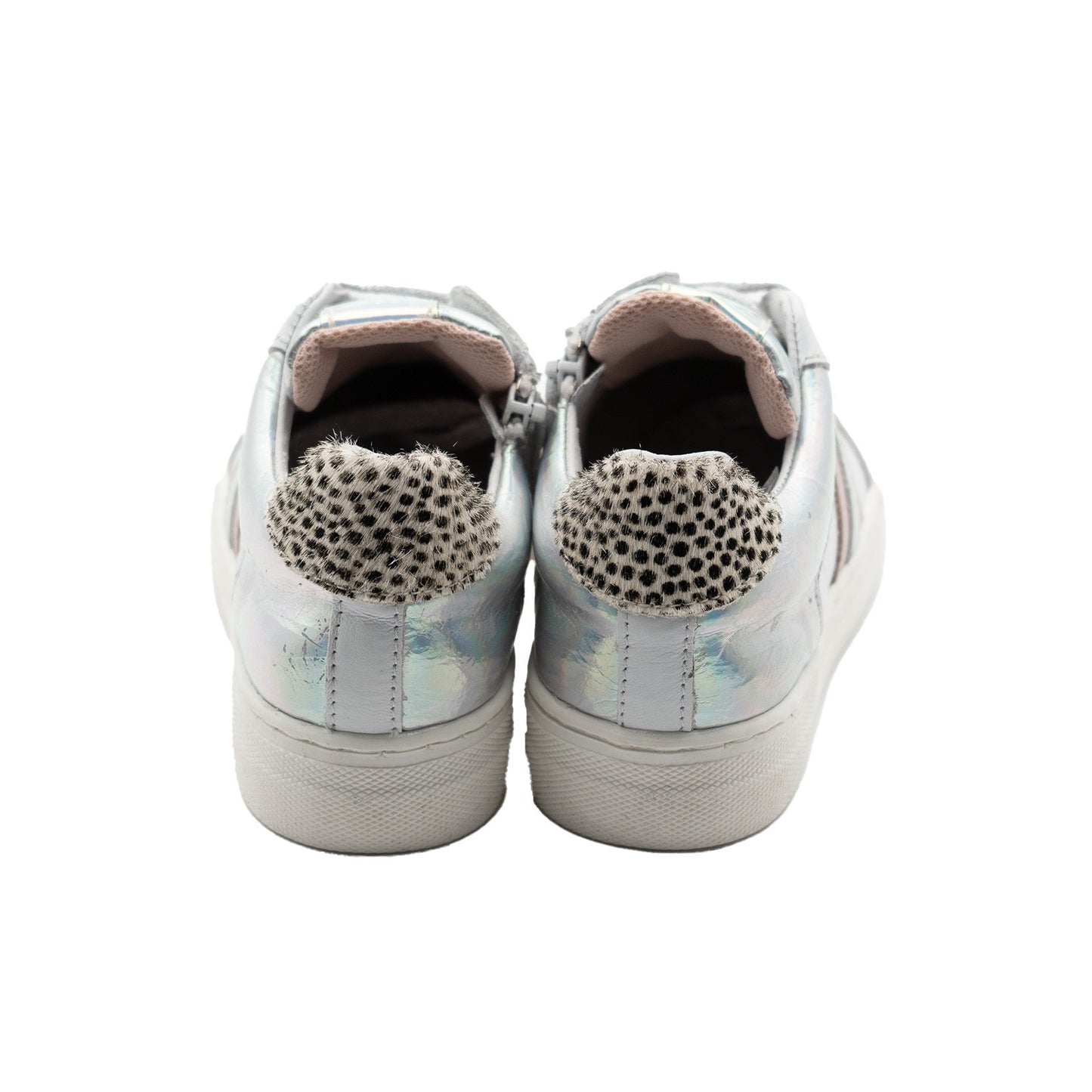 Clic weißer Sneaker mit Streifen