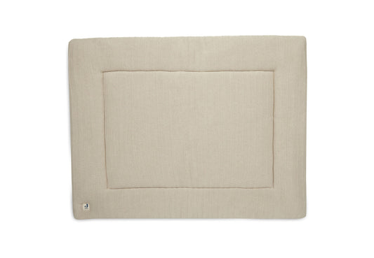 Krabbeldecke 'Pure' Knit Beige von Jollein