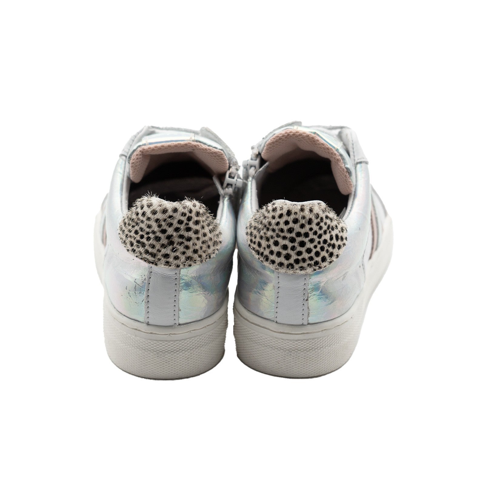 Clic weißer Sneaker mit Streifen