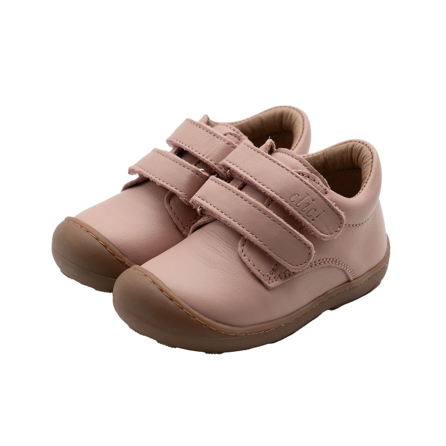 Clic! Lauflernschuh in Rosa zum Kletten