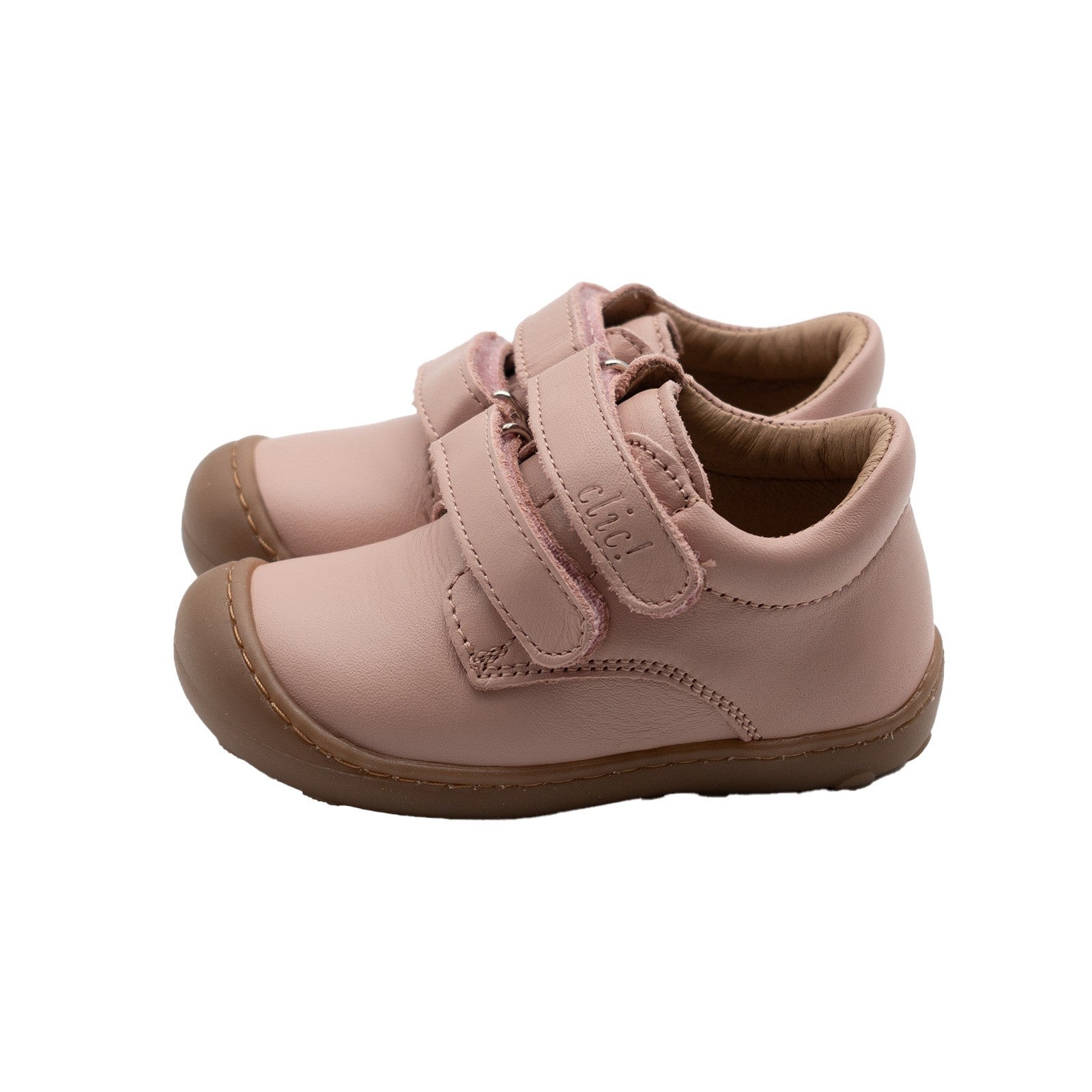 Clic! Lauflernschuh in Rosa zum Kletten