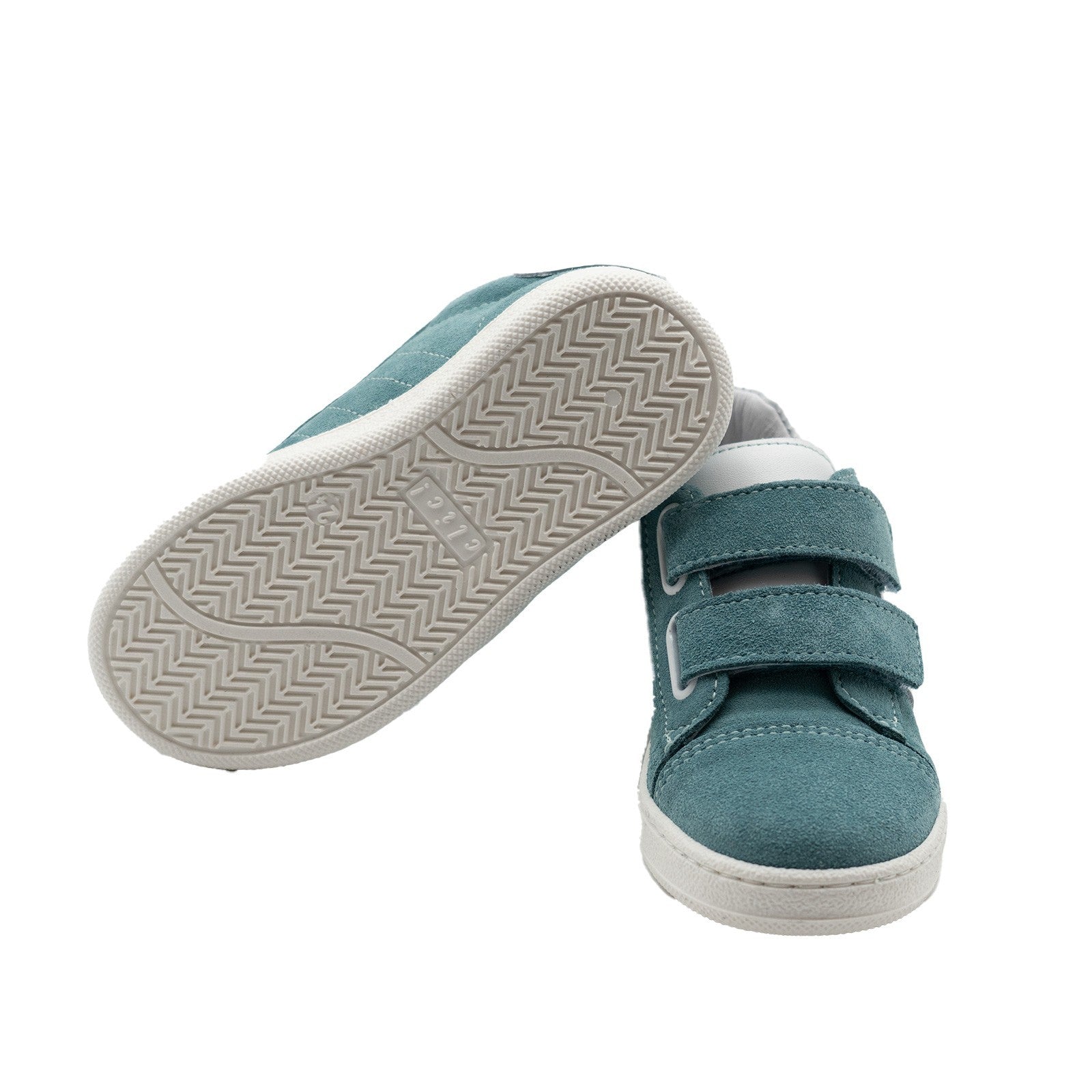 Clic! Sneaker Jeansblau mit weißen Streifen