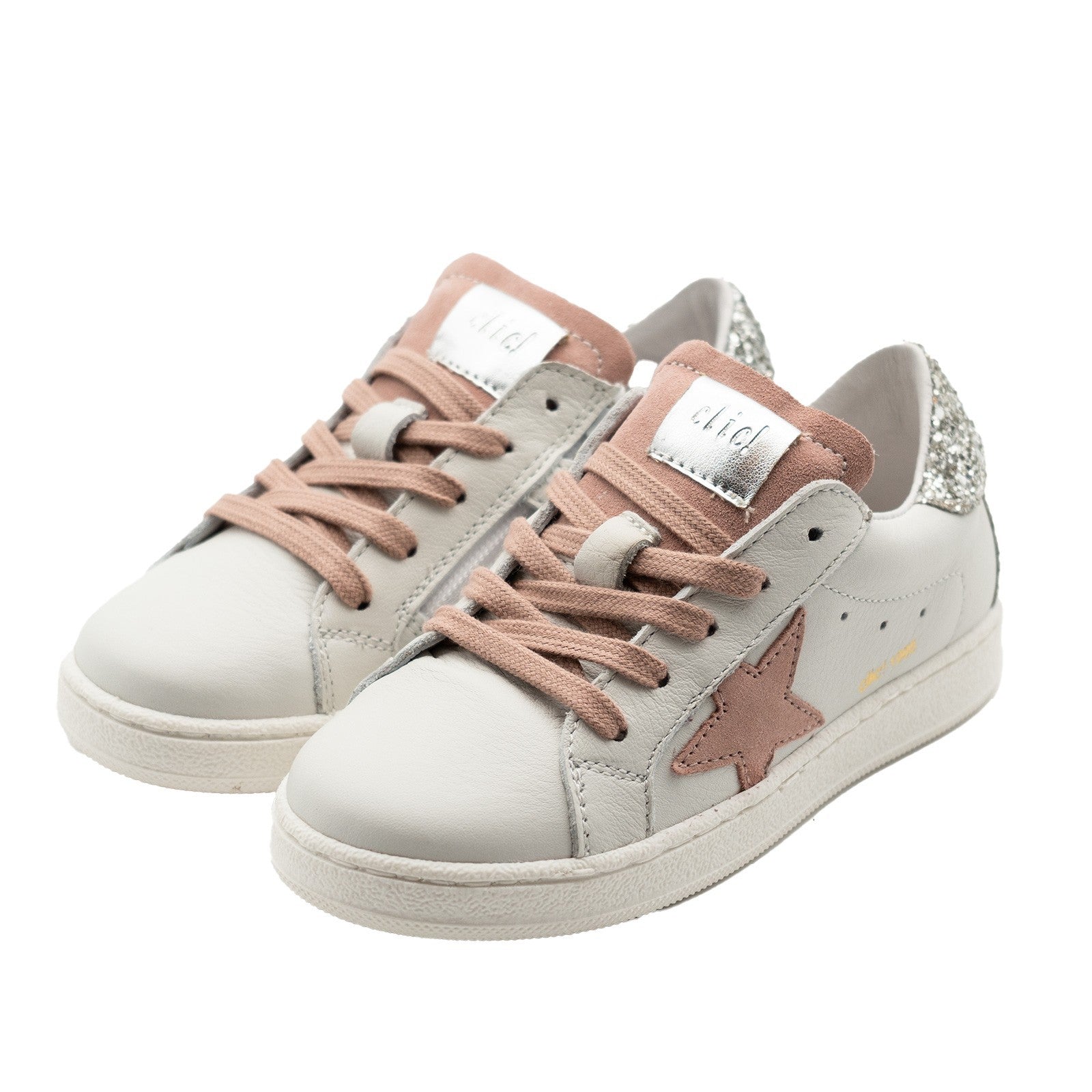 Clic! Sneaker Altrose mit Glitzer