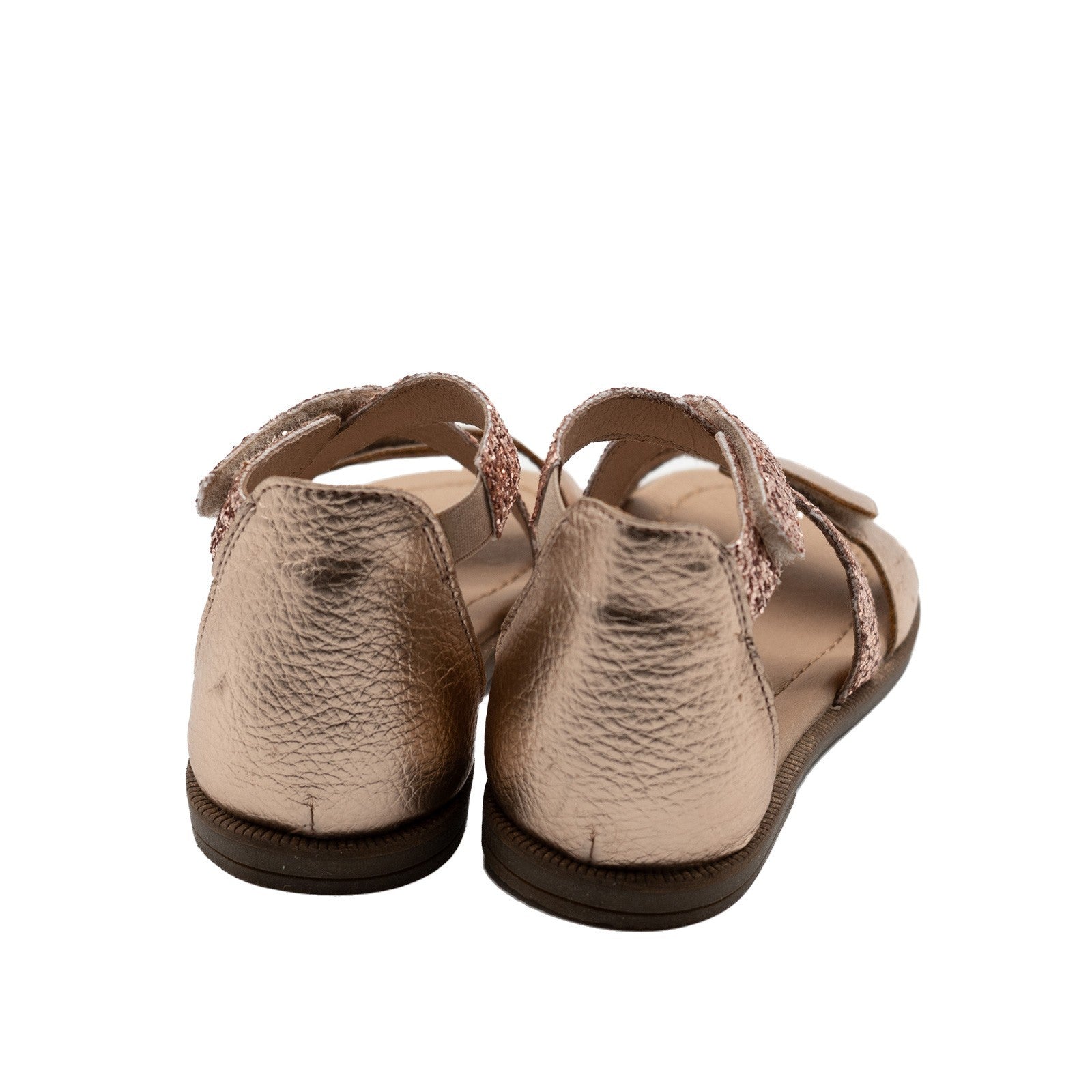 Clic Sandale verstellbar in rosegold